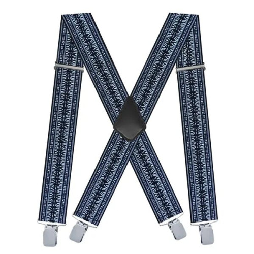 Heavy Duty Clip Adjustable X Back Suspender