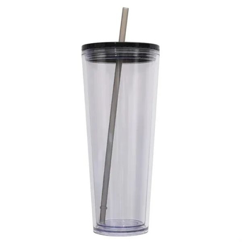 Double-deck Plastic Water Cup