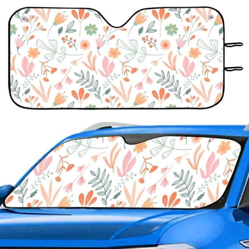 Custom Front Windshield Sun Shade (Large Size)