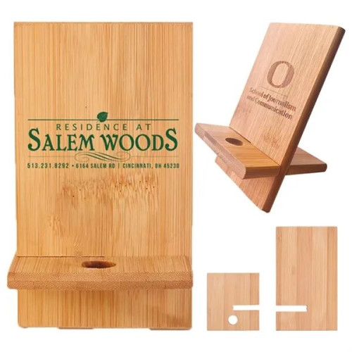 Bamboo Wood Phone Stand