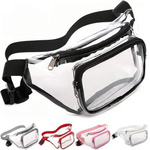 Clear Multi Pocket Fanny Pack