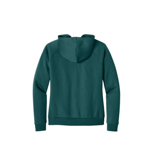 Allmade Women's Organic CVC Fleece Full-Zip Hoodie