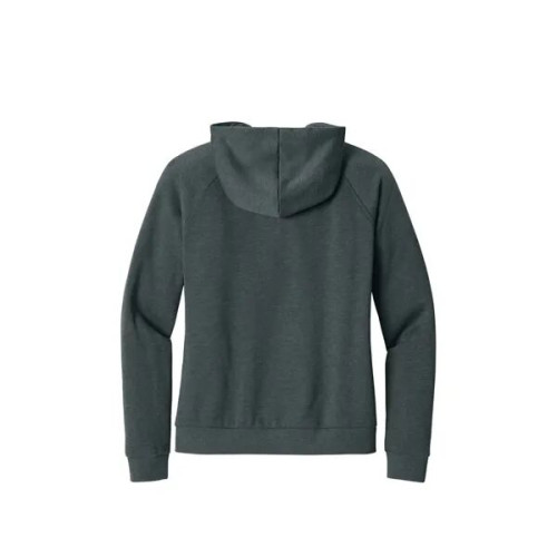 Allmade Women's Organic CVC Fleece Full-Zip Hoodie