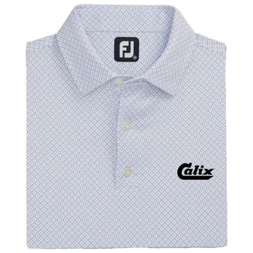 Foot Joy Dot Geo Print Lisle Shirt