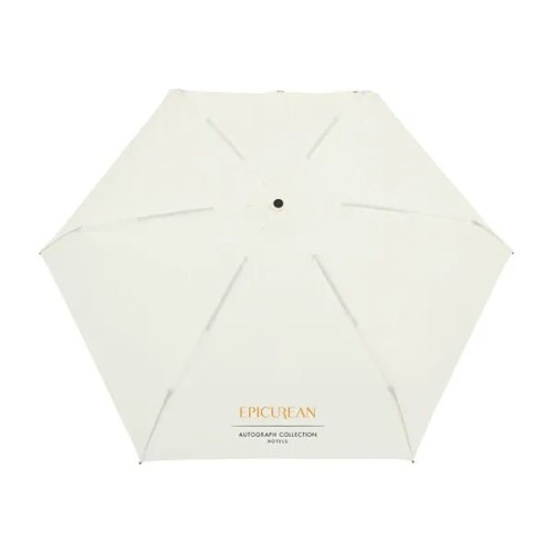 Elements 39" Recycled Manual Mini Folding Umbrella