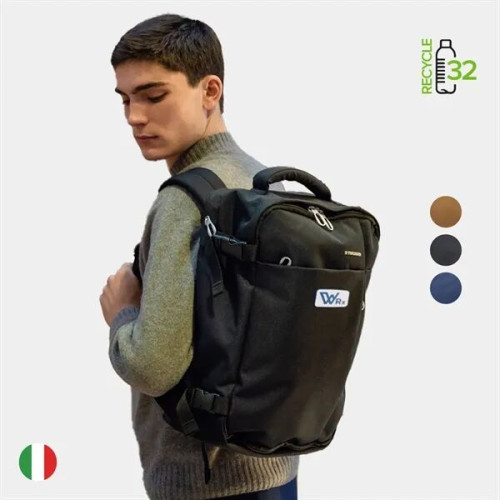 TUCANO® - Italy TUGO Recycled Cabin Luggage Travel Backpack