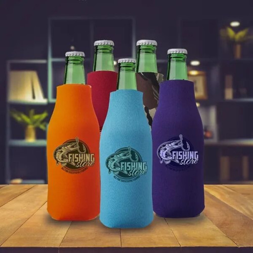 Zipper Beer Bottle Insulator