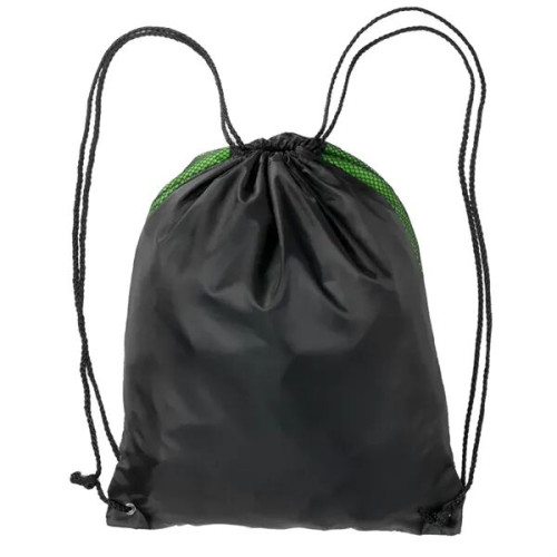 Zipper Pocket Drawstring Backpacks