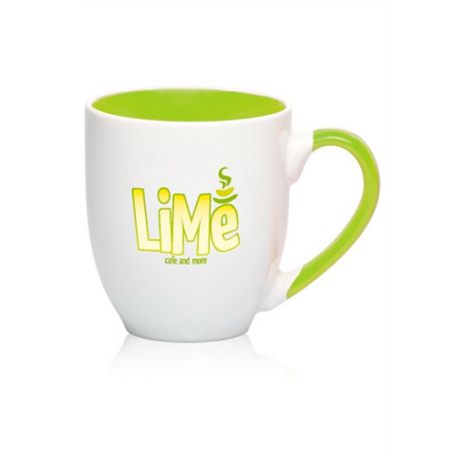 16 oz. Miami Two-Tone Personalized Bistro Mug