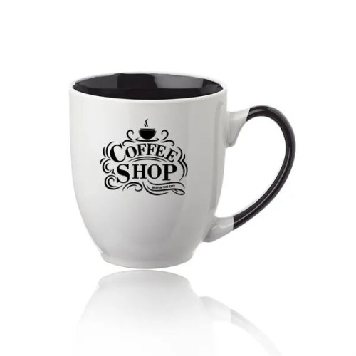 16 oz. Miami Two-Tone Personalized Bistro Mug
