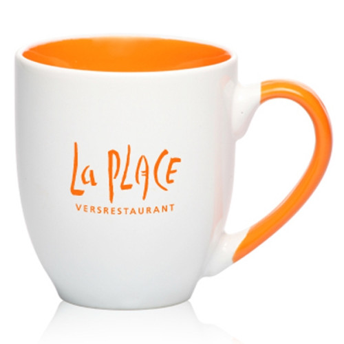16 oz. Miami Two-Tone Personalized Bistro Mug