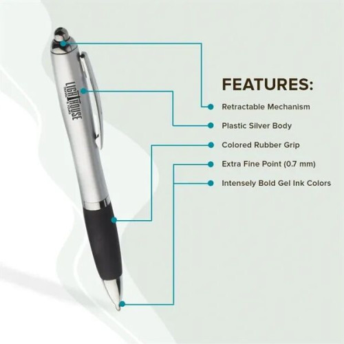 Colored Grip Gel Pen