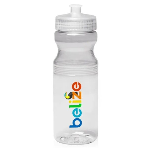 24 oz Poly-Clear Bike Water Bottle