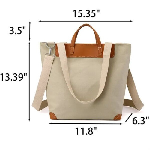 16 Oz Single-Shoulder Canvas Tote Bag