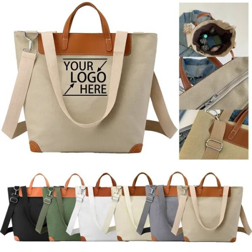16 Oz Single-Shoulder Canvas Tote Bag