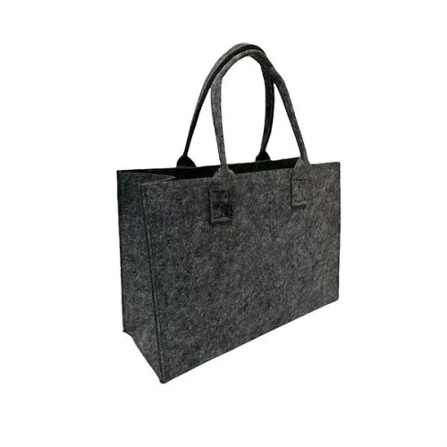 Spacious Felt Tote Bag
