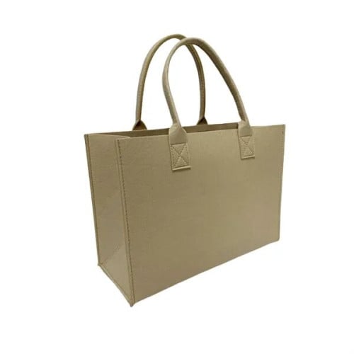 Spacious Felt Tote Bag