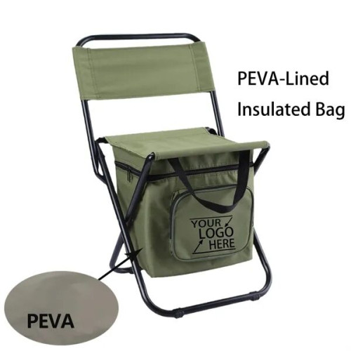 Outdoor Insulated Folding Chair with Backrest