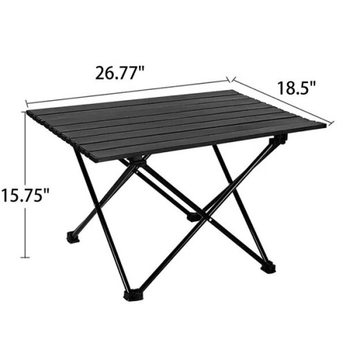 Outdoor Alloy Carbon Steel Folding Camp Table