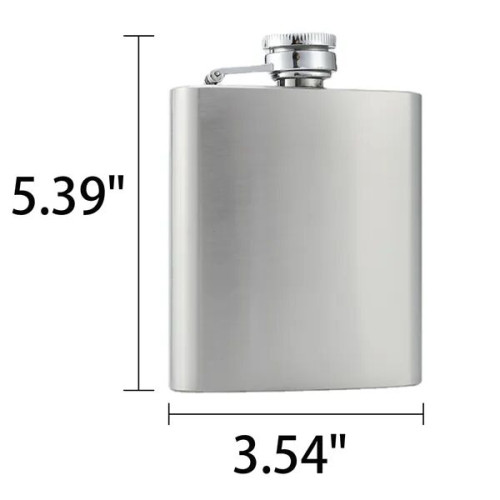 8-ounce Stainless Steel Flask