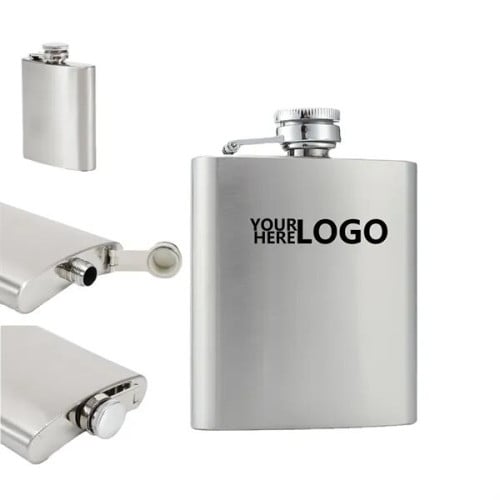 8-ounce Stainless Steel Flask