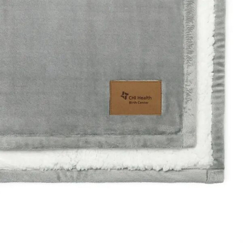 Minkie Sherpa Recycled Polyester Baby Blanket