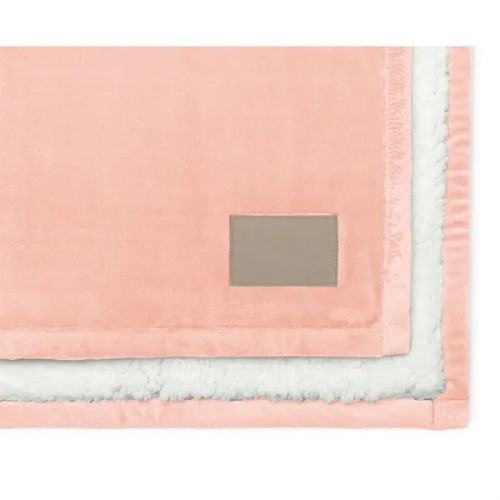 Minkie Sherpa Recycled Polyester Baby Blanket
