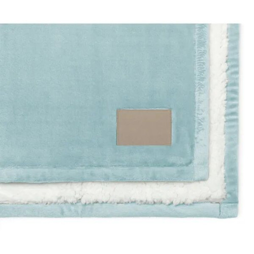 Minkie Sherpa Recycled Polyester Baby Blanket