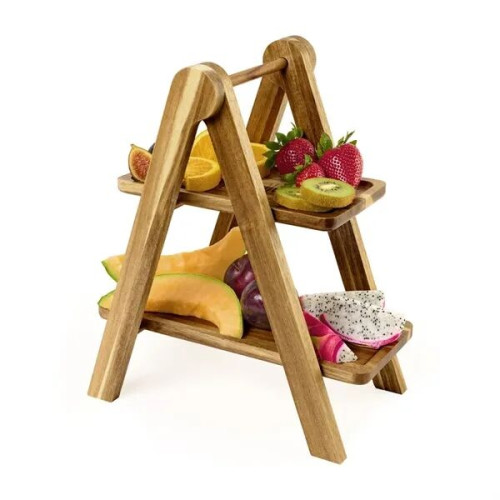 La Cuisine™ 2 Tier Serving Tray