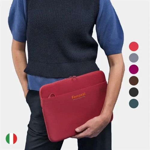 TUCANO® Italy Anti-Slip Modern Executive 13" Laptop Sleeve