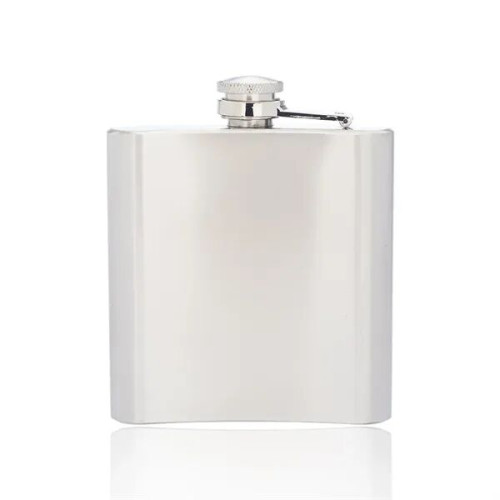 6 oz. Murano Stainless Steel Hip Flasks