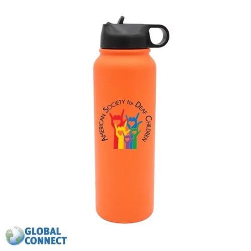 32 oz. Memphis Sports Bottle with Straw Lid, Full Color Digi