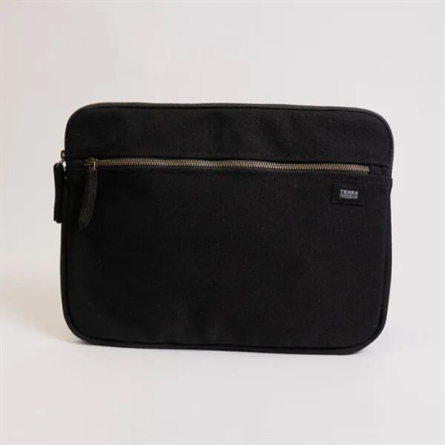 TERRA THREAD® 13" Laptop Sleeve Sustainable GOTS & Fair Trad