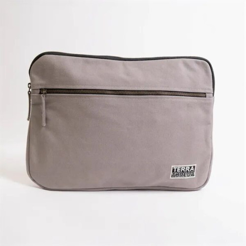 TERRA THREAD® 15" Laptop Sleeve Sustainable GOTS & Fair Trad