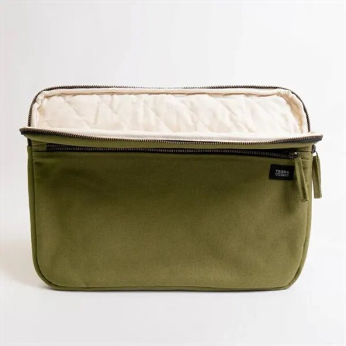 TERRA THREAD® 15" Laptop Sleeve Sustainable GOTS & Fair Trad