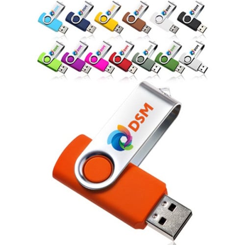 8GB Swivel USB Flash Drives