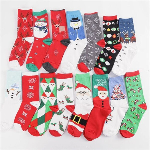 Knit Christmas Socks