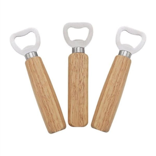 Beechwood Handle Bottle Opener