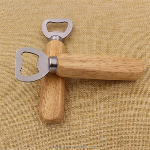 Beechwood Handle Bottle Opener