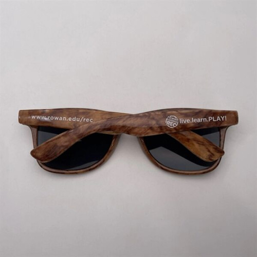 Wood Tone Sunglasses