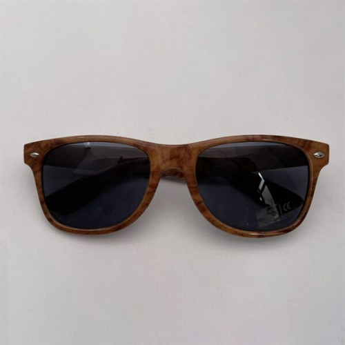 Wood Tone Sunglasses