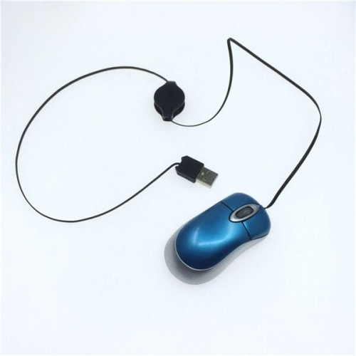 Retractable Scrolled Optical Mouse
