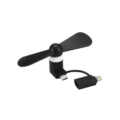 2 -in-1 Mini USB Phone Fan
