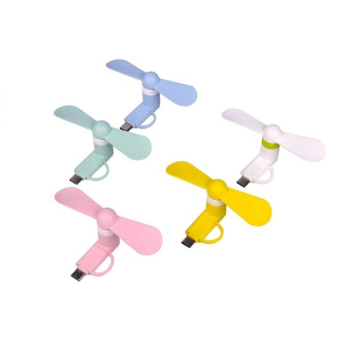 2 -in-1 Mini USB Phone Fan