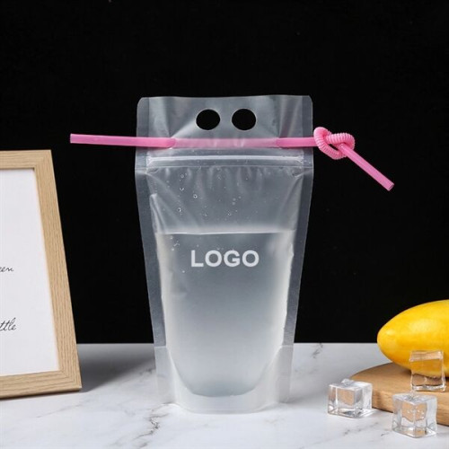 Clear Drink Pouch