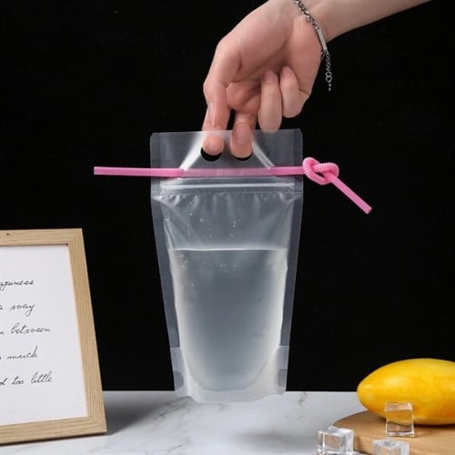 Clear Drink Pouch