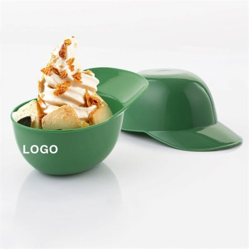 8oz Mini Baseball Helmet Ice Cream Bowl