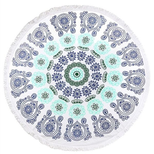 Custom Round Beach Towel