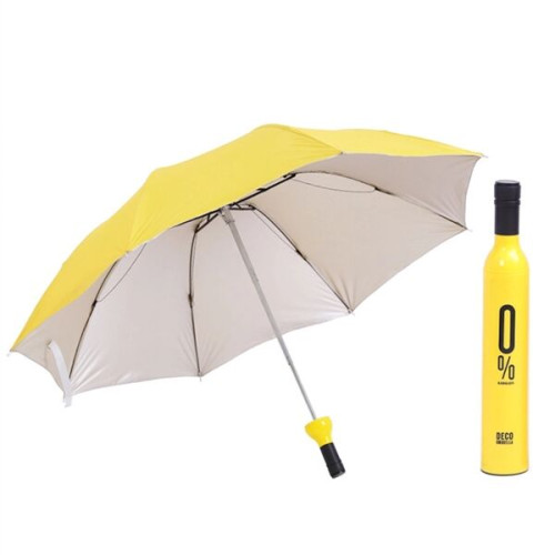 Wine bottle umbrella