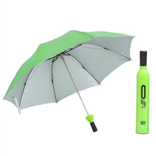 Wine bottle umbrella